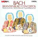 Cover for album: Bach, English Chamber Orchestra, Philip Ledger – Brandenburg Concertos (No. 4 In G, BWV 1049 • No. 5 In D, BWV 1050 • No. 6 In B Flat, BWV 1051)