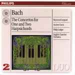 Cover for album: Bach - Raymond Leppard, Andrew Davis, Philip Ledger, English Chamber Orchestra – The Concertos For One And Two Harpsichords(2×CD, Compilation, Remastered)