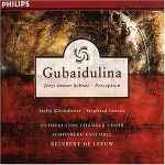 Cover for album: Gubaidulina - Stella Kleindienst, Siegfried Lorenz, Netherlands Chamber Choir, Schönberg Ensemble, Reinbert de Leeuw – Jetzt Immer Schnee - Perception(CD, )