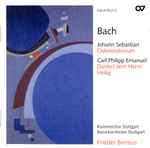 Cover for album: Johann Sebastian Bach / Carl Philipp Emanuel Bach - Kammerchor Stuttgart, Barockorchester Stuttgart, Frieder Bernius – Osteroratorium / Danket Dem Herrn • Heilig(CD, Album, Stereo)