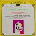 Cover for album: Franz Lehar, Compagnia Italiana Grandi Spettacoli Operette – Il Conte Di Lussemburgo(LP, Album)