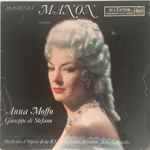 Cover for album: Massenet - Anna Moffo, Giuseppe di Stefano, Orchestre D'Opéra De La R.C.A. Italienne, René Leibowitz – Manon (Extraits)(LP, Reissue, Stereo)