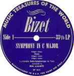 Cover for album: Bizet / Schubert, L'Orchestre Radio Symphonique De Paris, Rene Leibowitz – Symphony In C Major / Symphony No. 1 In D Major