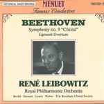 Cover for album: Beethoven, René Leibowitz, The Royal Philharmonic Orchestra, The Beecham Choral Society, Inge Borkh, Ruthie M. Stewart, Richard Lewis (3), Ludwig Weber – Symphonies 1-9. Complete Recording(5×CD, , Box Set, )