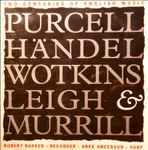 Cover for album: Purcell / Händel / Wotkins / Leigh & Murrill - Robert Bakker (2) & Anke Anderson – Two Centuries Of English Music(CD, )