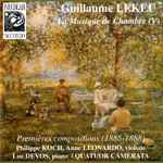 Cover for album: Guillaume Lekeu, Philippe Koch, Anne Leonardo, Luc Devos, Quatuor Camerata – Premières Compositions (1885-1888)(CD, Album)