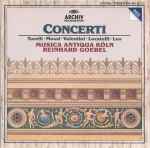 Cover for album: Torelli, Mossi, Valentini, Locatelli, Leo, Musica Antiqua Köln, Reinhard Goebel – Concerti