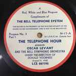 Cover for album: Oscar Levant And The Bell Symphonic Orchestra – The Telephone Hour - Program No. 3  (Gershwin)(12