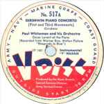 Cover for album: Paul Whiteman And His Orchestra / Oscar Levant – Gershwin Piano Concerto / Gershwin Piano Prelude(12
