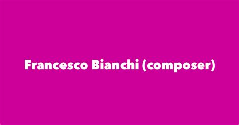 image Francesco Bianchi