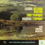 Cover for album: Lilburn / Farquhar, NZBC Symphony Orchestra – Aotearoa Overture / Third Symphony / Symphony