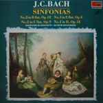 Cover for album: J.C. Bach - Bournemouth Sinfonietta, Kenneth Montgomery – Sinfonias