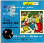 Cover for album: Liszt, Grieg - Artur Rubinstein, Antal Dorati, Dallas Symphony Orchestra, RCA Victor Symphony Orchestra – Concerto In A Minor, Op. 16 • Concerto No. 1, In E-Flat