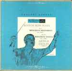 Cover for album: Liszt / Brahms / Boston Pops, Arthur Fiedler – Boston Pops Plays Hungarian Rhapsodies Nos. 1 And 2 / Hungarian Dances Nos. 2 And 5