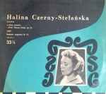 Cover for album: Chopin / Liszt, Halina Czerny-Stefańska – Andante Spianato I Wielki Polonez Es-dur Op. 22 / Rapsodia Więgierska Nr 12(LP, 10