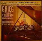Cover for album: Liszt / Grieg, Richard Farrell (2), Hallé Orchestra, George Weldon – Piano Concerto In A Minor, Op. 16(Reel-To-Reel, 7 ½ ips, ¼