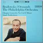 Cover for album: Alexander Brailowsky / Eugene Ormandy, The Philadelphia Orchestra / Chopin, Liszt – Concerto No. 1 In E Minor/Todtentanz