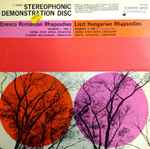 Cover for album: Enesco, Liszt, Vienna State Opera Orchestra, Vladimir Golschmann, Anatole Fistoulari – Rumanian Rhapsodies;  Hungarian Rhapsodies