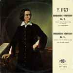 Cover for album: F. Liszt - Hungarian State Folk Ensemble / Orchestra Of The Duna Folk Ensemble – Hungarian Rhapsody No. 2 / Hungarian Rhapsody No. 14(LP, 10