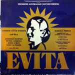 Cover for album: Andrew Lloyd Webber, Tim Rice – Evita Premiere Australian Cast Recording (Excerpts From The Australian Production)(LP, Album)