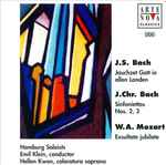 Cover for album: J.S. Bach, J.Chr. Bach, W.A. Mozart, Hamburg Soloists, Emil Klein, Hellen Kwon – Jauchzet Gott In Allen Landen ; Sinfoniettas Nos. 2, 3 ; Exsultate, Jubilate(CD, Album)