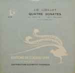 Cover for album: J. B. Loeillet, Georges Ales, Pierre Coddée, Ruggero Gerlin – Quatre Sonates