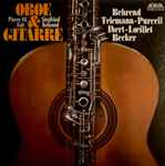 Cover for album: Behrend • Telemann • Purcell • Ibert • Loeillet • Becker − Pierre W. Feit, Siegfried Behrend – Oboe & Gitarre(LP)