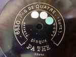 Cover for album: Pas De QuatreUnknown Artist – Pas De Quatre / Rosalba(Pathé Disc, 21cm, 90 RPM)