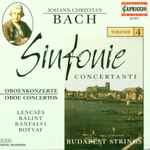 Cover for album: Johann Christian Bach, Lencsés, Bálint, Bánfalvi, Botvay – Sinfonie Concertanti, Volume 4 - Oboenkonzerte · Oboe Concertos(CD, Stereo)