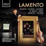 Cover for album: Schütz • Schein • Scheidt • JC Bach • Geist • Sances • Tunder - Iestyn Davies, Fretwork – Lamento(CD, )