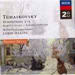 Cover for album: Tchaikovsky, Wiener Philharmoniker - Lorin Maazel – Symphonies 1-3, Romeo & Juliet - Fantasy Overture(2×CD, Reissue)