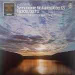 Cover for album: Jean Sibelius, Wiener Philharmoniker, Lorin Maazel – Symphonie Nr.4 A-Moll, Op.63 / Tapiola, Op.112(LP, Stereo)