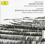 Cover for album: Nikolai Rimsky-Korsakov, Modest Mussorgsky, Lorin Maazel, Carlo Maria Giulini – Sheherazade - Pictures At An Exhibition