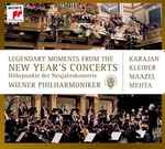 Cover for album: Wiener Philharmoniker, Herbert von Karajan, Carlos Kleiber, Lorin Maazel, Zubin Mehta – Legendary Moments of the New Year's Concert(3×CD, Compilation, DVD, )