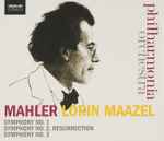 Cover for album: Mahler, Lorin Maazel, Philharmonia Orchestra – Symphonies 1-3(5×CD, Compilation)