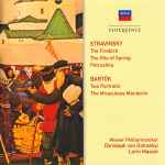 Cover for album: Stravinsky, Bartók, Wiener Philharmoniker, Christoph von Dohnányi, Lorin Maazel – Stravinsky: The Firebird · The Rite Of Spring · Petrushka / Bartók: Two Portraits · The Miraculous Mandarin(2×CD, Compilation, Remastered)