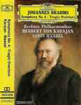 Cover for album: Johannes Brahms / Berliner Philharmoniker, Herbert von Karajan, Lorin Maazel – Symphony No. 4 • Tragic Overture(Cassette, Compilation)