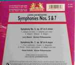 Cover for album: Ludwig van Beethoven · Berliner Philharmoniker / Lorin Maazel, Wiener Philharmoniker, Rafael Kubelik – Symphonies No. 5 & 7(CD, Album, Compilation)