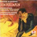 Cover for album: Bruno Maderna - Divertimento Ensemble, Sandro Gorli – Don Perlimplin