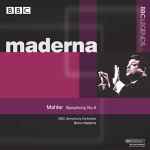 Cover for album: Maderna, Mahler, BBC Symphony Orchestra – Symphony No.9(CD, )