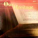 Cover for album: Paul Manz, Robert Schultz (6) – Our Heritage(LP, Album, Stereo)