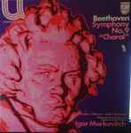 Cover for album: Beethoven, Oratorio Choir Karlsruhe, Lamoureux Orchestra, Igor Markevitch – Symphony No.9 