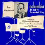 Cover for album: Igor Markevitch conducting The Philharmonia Orchestra – Conducting The Philharmonia Orchestra