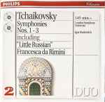 Cover for album: Tchaikovsky, London Symphony Orchestra, Igor Markevitch – Symphonies Nos.1-3 • Francesca Da Rimini