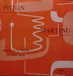 Cover for album: Piston, Martinu, The Walden String Quartet, Earl Wild – Quintet For Piano And String Quartet / String Quartet No. 6(LP, Album)