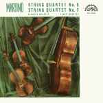 Cover for album: Martinů, Janáček Quartet, Vlach Quartet – String Quartet No. 5 / String Quartet No. 7
