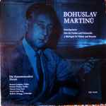 Cover for album: Bohuslav Martinů, Die Kammermusiker Zürich – Chamber Music(LP, Stereo)