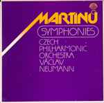 Cover for album: Martinů, Czech Philharmonic Orchestra, Václav Neumann – Symphonies