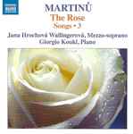 Cover for album: Bohuslav Martinů, Jana Hrochová Wallingerová, Giorgio Koukl – Songs • 3(CD, Album)
