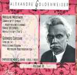 Cover for album: Nikolai Medtner, Georgy Catoire, Alexander Goldenweiser – Volume III(CD, Compilation, Reissue)